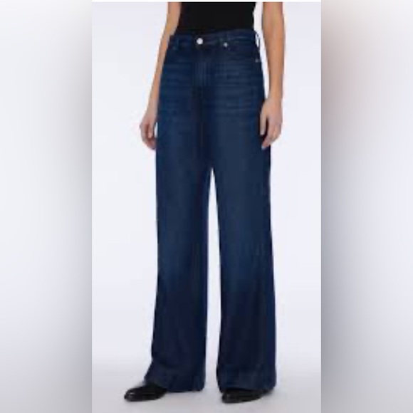 7 For All Mankind Denim - 7 For All Mankind Modern Dojo Tailorless Stormy Jeans Size 27